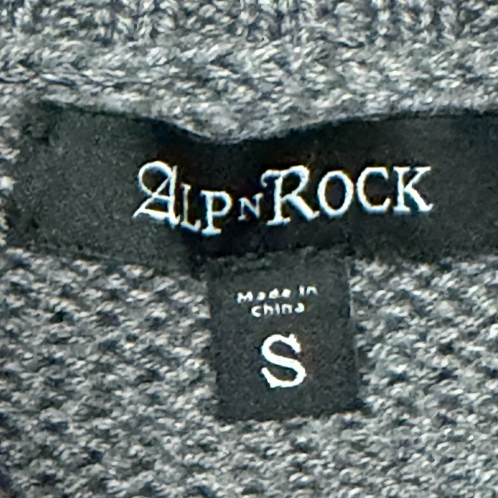 Alp N Rock Women’s Small Killian II Sweater Heather Gray Apres Ski Turtleneck - Picture 9 of 11